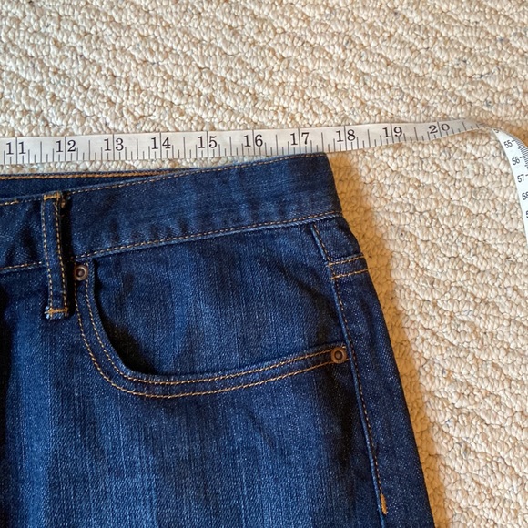 GAP 1969 Denim Mini with White Ruffle along Bottom - Picture 8 of 13